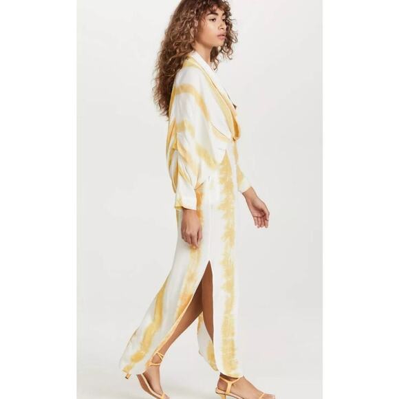 SWF Plunge Dress Golden Hour Size XS - Picture 4 of 9